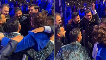 dhoni and raina dancing in rishabh pant sister wedding