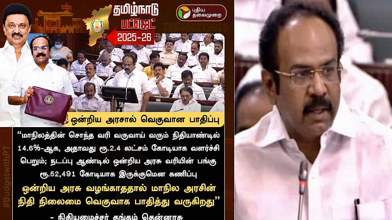 தமிழ்நாடு பட்ஜெட்|வரி வருவாய் To நிதிப்பற்றாக்குறை.. 2024 - 25 ஆம் ஆண்டின் வரவு - செலவு; முழுவிபரம்!