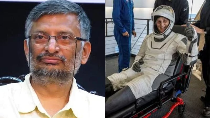 பூமிக்குத் திரும்பிய சுனிதா / Sunita returns to Earth