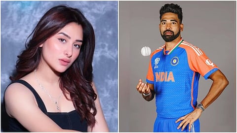 mohammed siraj and mahira sharma break silence on dating rumours
