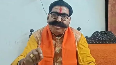 bjp suspends leader who purified temple after dalit-congress mlas visit