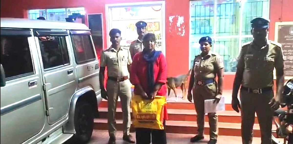 கள்ளக்குறிச்சி | பெண்ணிடம் தங்க சங்கிலியை திருடியதாக பெண் கைது