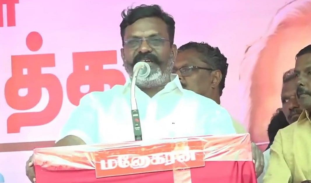 கூட்டணியை  அமித்ஷா அறிவித்தது ஏன் – திருமாவளவன் கேள்வி