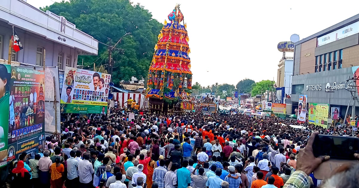 உடுமலை | மாரியம்மன் கோயில் தேர்த் திருவிழா