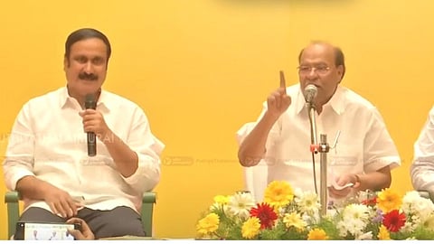 clash between anbumani and ramadoss