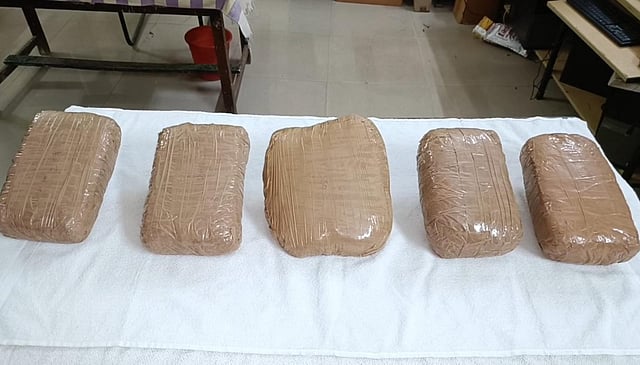 சிதம்பரம் | ரயிலில் 10 கிலோ கஞ்சா பறிமுதல்