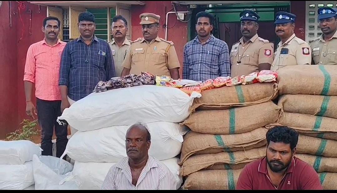 கள்ளக்குறிச்சி | 1.3 டன் போதைப் பொருட்கள் பறிமுதல் - 3 பேர் கைது