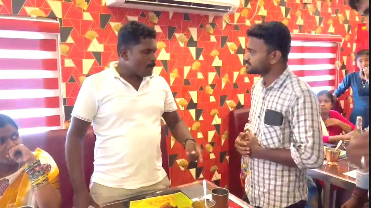 சிதம்பரம் | சாப்பிட்ட போது பிரியாணியில் கிடந்த கரப்பான் பூச்சி