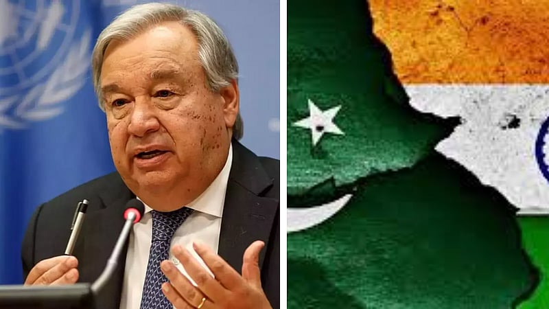 இந்தியா - பாகிஸ்தான் பதற்ற சூழல்... தணிக்கும் முயற்சியில் இறங்கிய ஐநா பொதுச் செயலாளர்! 