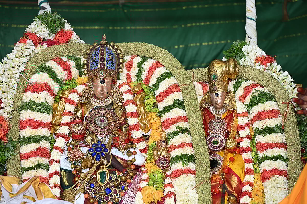 மதுரை | மீனாட்சி சுந்தரேஸ்வரர் திருக்கல்யாண வைபவம்