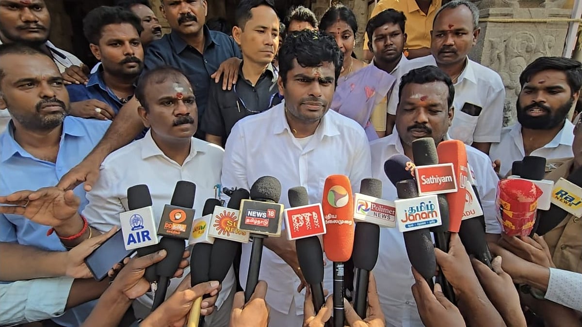 ஆடு, மாடுகளை மேய்த்துக் கொண்டு நிம்மதியாக இருக்கிறேன் - அண்ணாமலை 