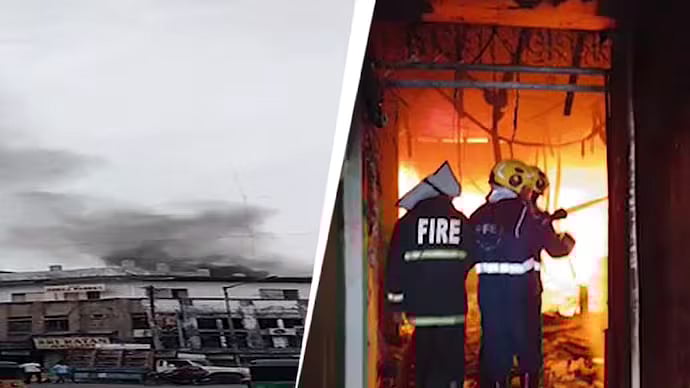 ஹைதராபாத்| திடீரென ஏற்பட்ட பயங்கர தீ விபத்து... 8 குழந்தைகள் உட்பட 17 பேர் பலி!