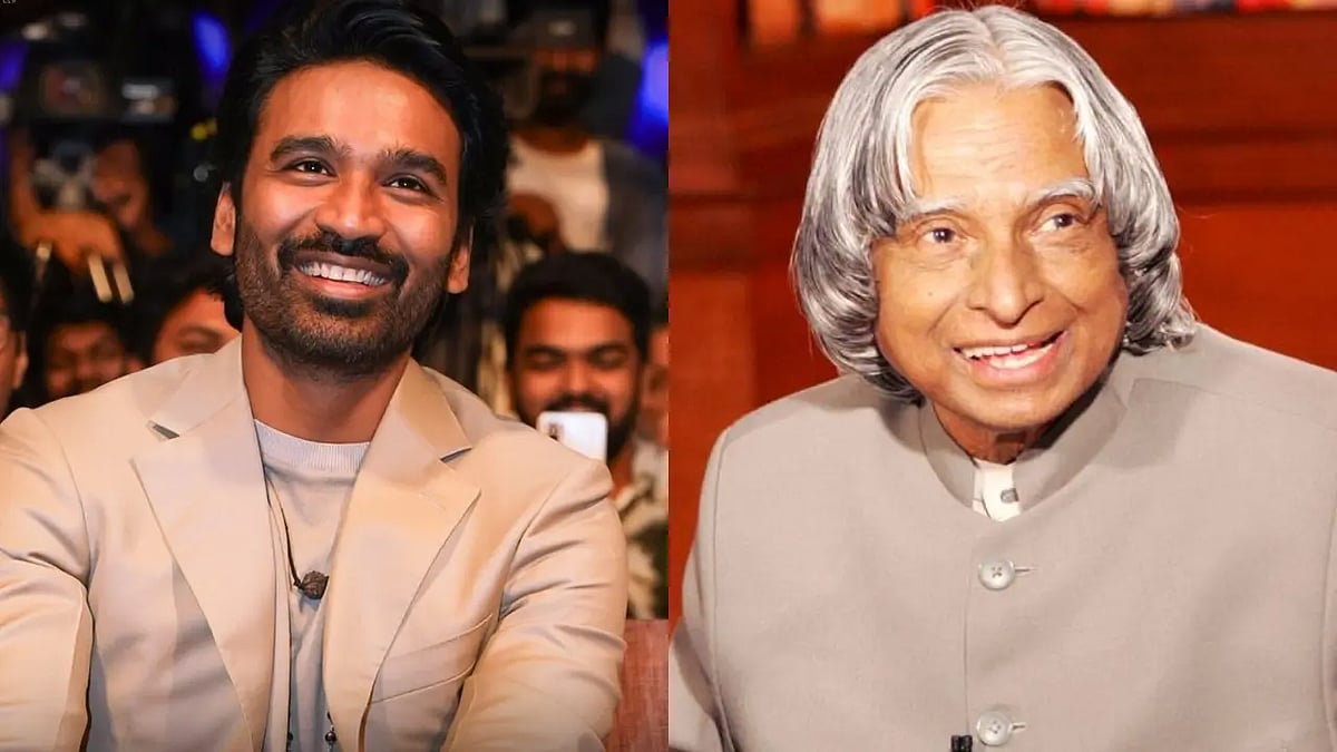 அப்துல் கலாமின் பயோபிக்கில் தனுஷ்...வெளியான 'First Look Poster'!