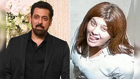 security scare at salman khans mumbai house women arrested