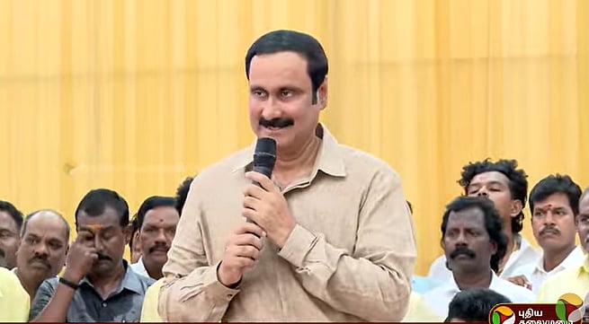 யார் தலைவராக வரவேண்டும் என்பதை பொதுக்குழு தீர்மானிக்கும் - அன்புமணி 