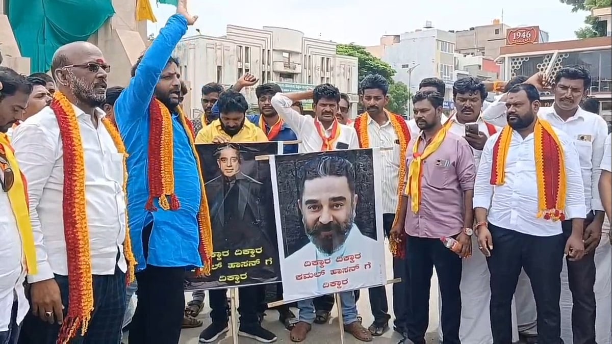 கர்நாடகா | கமல்ஹாசனுக்கு எதிராக வலுக்கும் போராட்டம் 