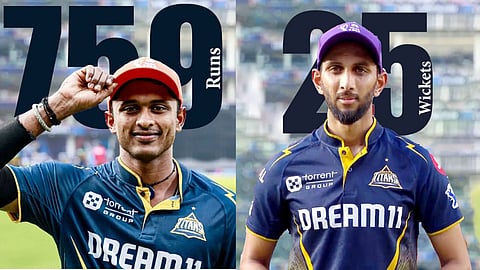IPL 2025  Orange and Purple Caps players details