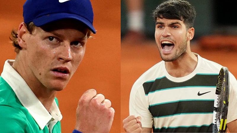 FRENCH OPEN | இறுதிப்போட்டியில் ஜானிக் சின்னர் vs கார்லோஸ் அல்காரஸ்