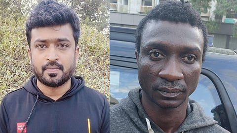 ஆப்ரிக்க நாட்டவர் உட்பட இருவர் கைது