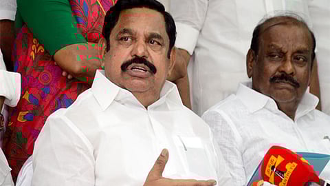 theft in admk edappadi palaniswami meeting in coimbatore
