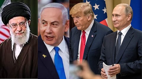 russia president putin explain on asked why russia Is not helping Iran