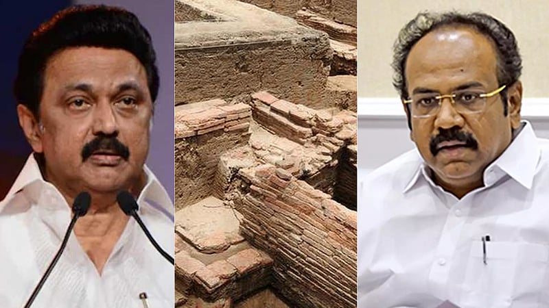 கீழடி | முக மாதிரிகள்.. தமிழக முதல்வர் பெருமிதம்!