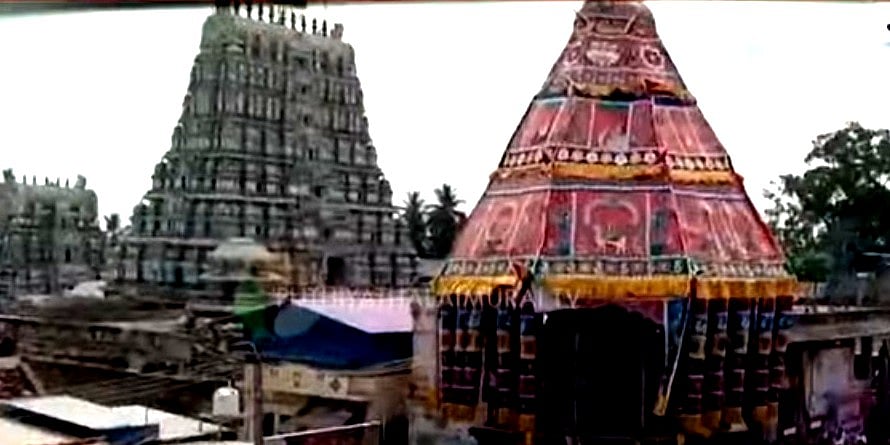 புதுக்கோட்டை | ஆத்மநாதர் சுவாமி கோயில் ஆனி தேரோட்டம் 