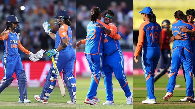 IND V ENG T20 |  தொடரை கைப்பற்றிய இந்திய மகளிர் அணி!