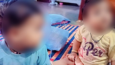 பெரம்பலூர் அருகே இரட்டை பெண் குழந்தைகள் உயிரிழப்பு
