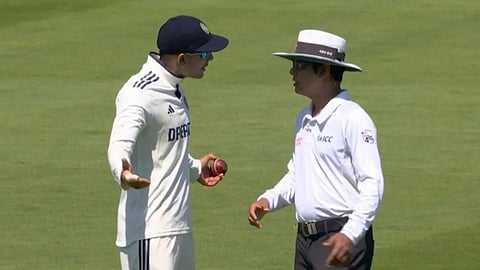 ball controversy on india vs eng third test