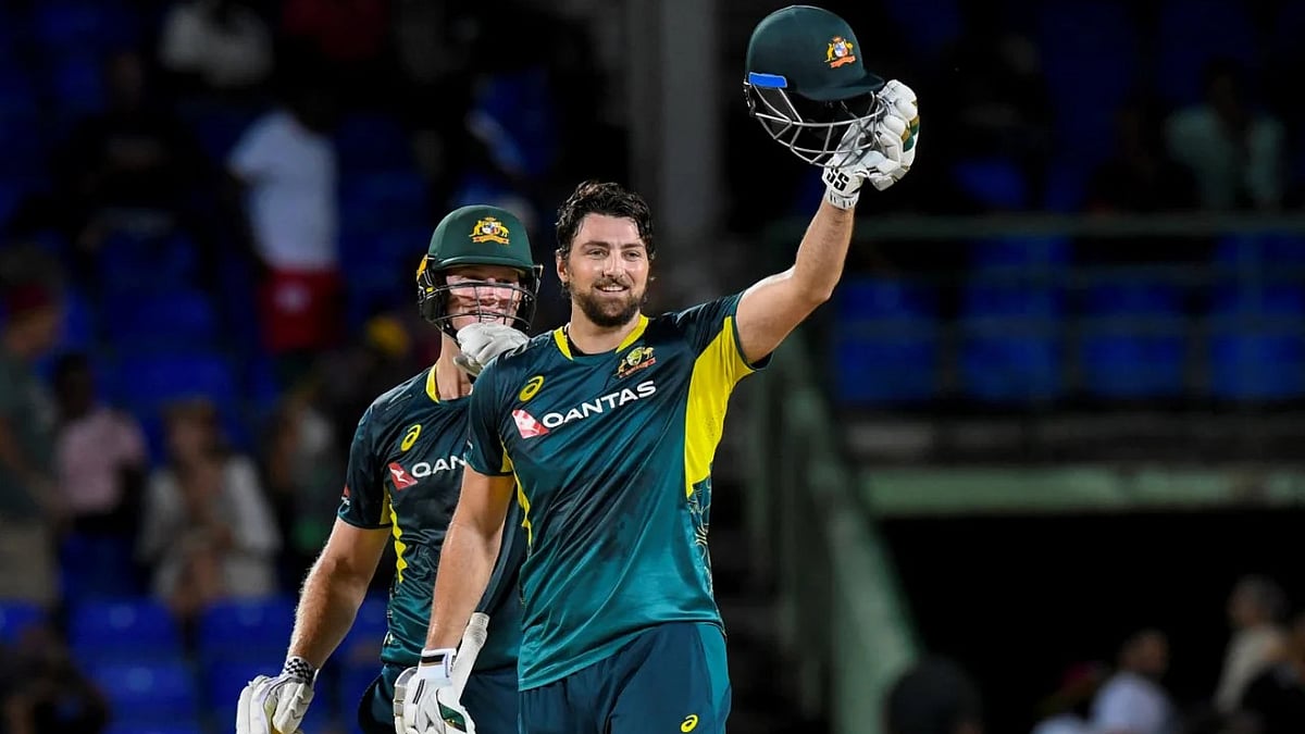 37 பந்தில் டி20 சதம்.. இடியாக இறங்கிய 11 சிக்சர்கள்! வரலாறு படைத்தார் டிம் டேவிட்!