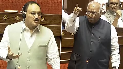 கார்கேவிடம் மன்னிப்பு கேட்ட நட்டா