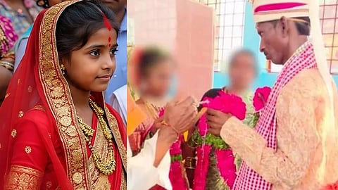 40 years old telangana man married on class 8 student