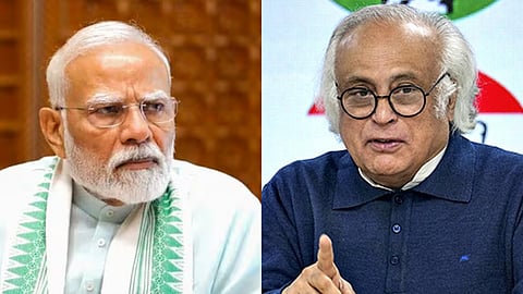 PM Modi -Senior Congress leader Jairam Ramesh