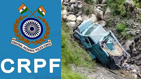 CRPF Van Accident