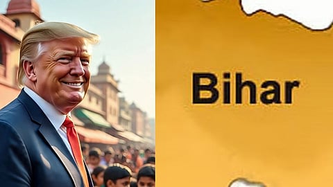 donald trump denied residential certificate in bihar