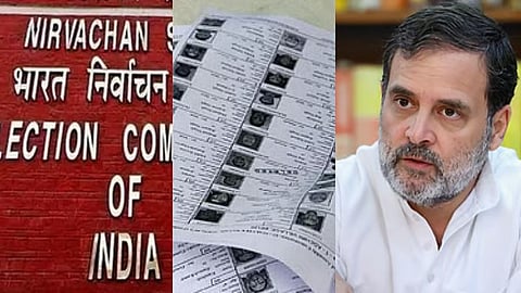 rahul gandhi alleges massive voter fraud