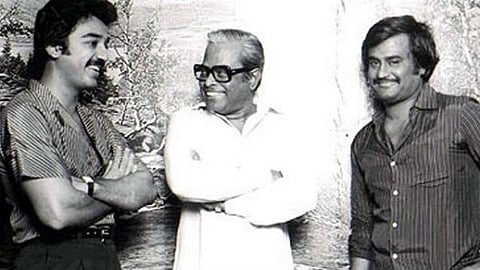 கமல்ஹாசன் - பாலச்சந்தர் - ரஜினிகாந்த்