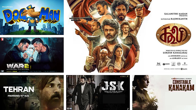 கூலி முதல் War 2  வரை... இந்த வார ஓடிடி, தியேட்டர் லிஸ்ட் இதோ..!