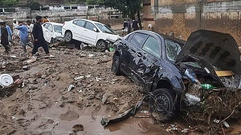 பாகிஸ்தானில் ஏற்பட்ட பெருவெள்ளம்