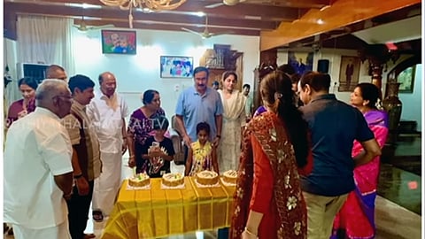 தைலாபுரத்திற்கு திடீர் விசிட் அடித்த அன்புமணி..