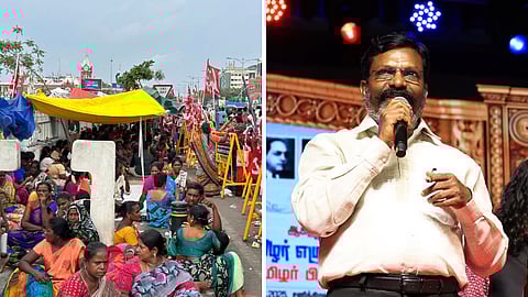 தூய்மை பணியாளர்கள் குறித்து திருமாவளவன்