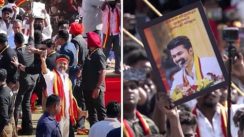 தவெக தலைவர் விஜய்