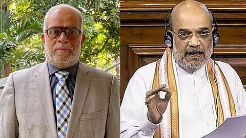 criticism of sudershan reddy retired judges condemn amit shah