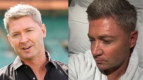 australian former captain michael clarke diagnosed with skin cancer 
