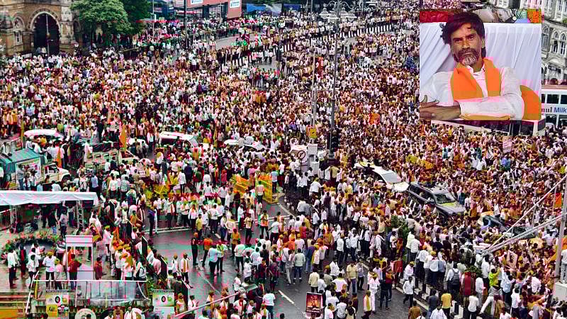 மராத்தா இடஒதுக்கீடு.. மீண்டும் போராட்டத்தில் குதித்த மனோஜ் ஜராங்கே.. ஸ்தம்பித்த மும்பை!
