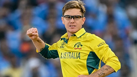 australia bowler adam zampa is making a 34000 km round trip to the UK to bowl 20 balls