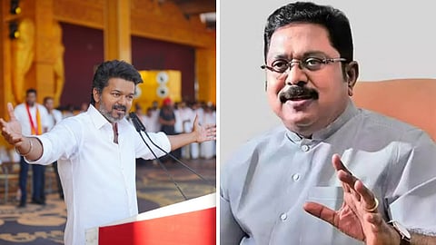 தவெக தலைவர் விஜய் - டிடிவி தினகரன்