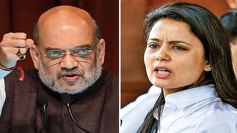 FIR registered against mahua moitra in remarks on amit shah  