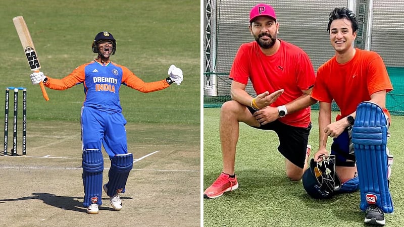 ‘IPL-க்காக அல்ல.. இந்தியாவிற்காக தான் உன்னை தயார்படுத்துகிறேன்’ - அபிஷேக் சர்மாவிடம் சொன்ன யுவராஜ்!